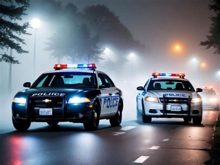 Multiple cop cars could be seen at the Capitol