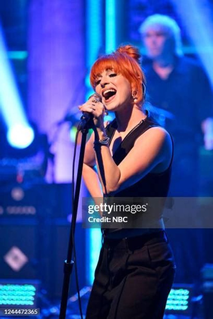 Musical guest Paramore performs on The Tonight Show Starring Jimmy Fallon on Thursday, November 3, 2022, in New York City