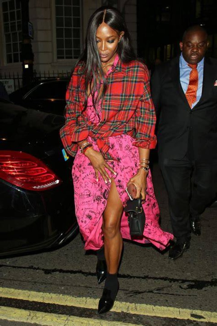 Naomi Campbell dressed up as the late Prince for a Grammy special in his honour