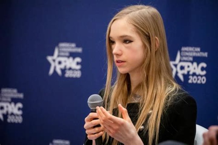  Naomi Seibt has been dubbed the 'anti-Greta', a young voice for climate change deniers