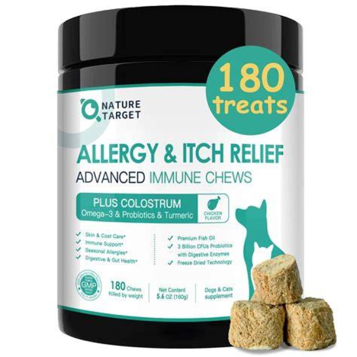 Nature Target Dog Allergy Relief Freeze Dried Chews