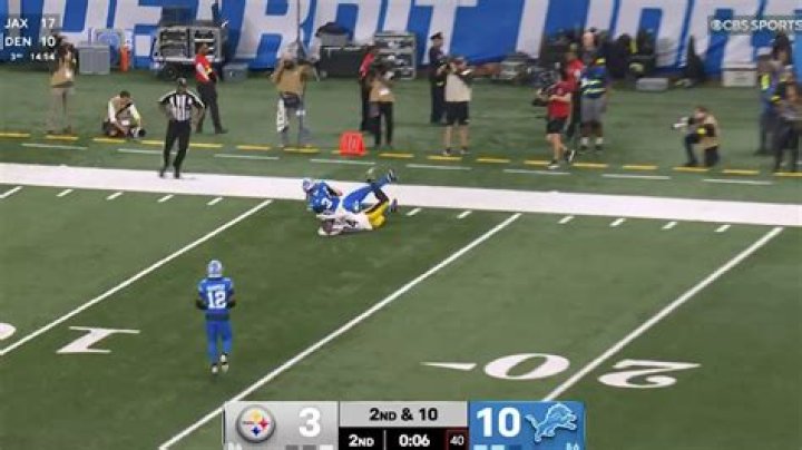 NFL fans were left stunned by the ferocity of the hit - and the fact that Moore held on