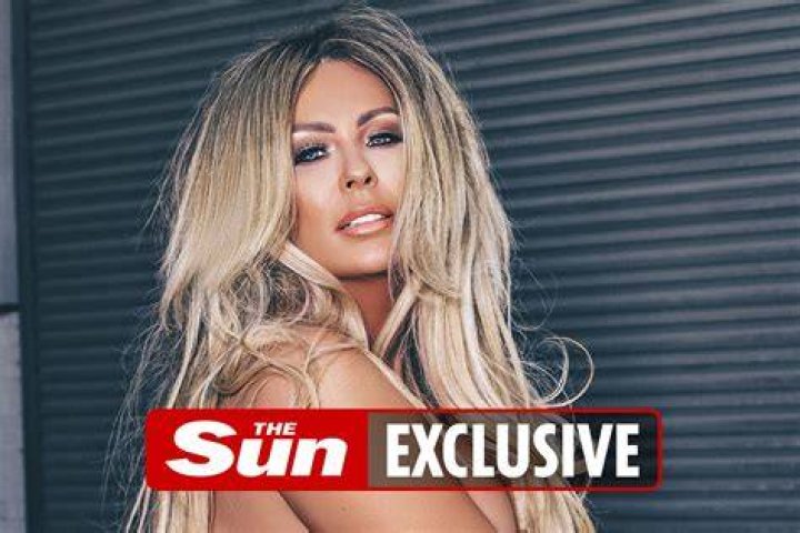 Nicola McLean has stripped nude to mark her 40th birthday