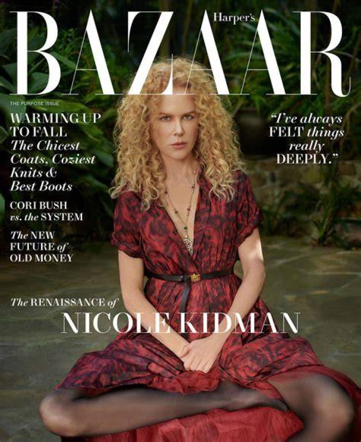 nicole kidman bazaar
