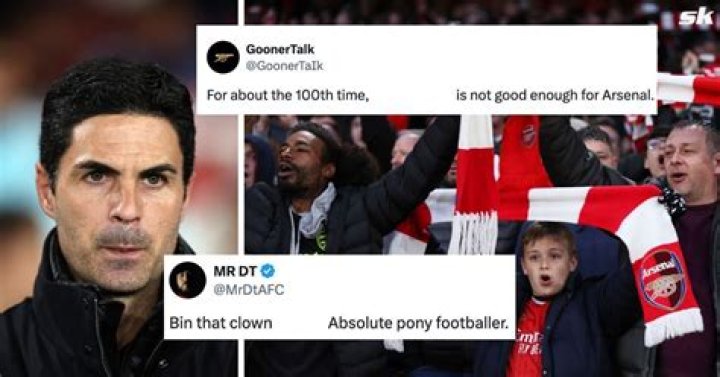 Not all Gunners fans are happy to see the back of the German