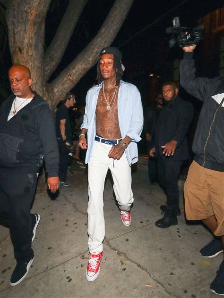 Noticeably, the rapper was seen without his wedding ring