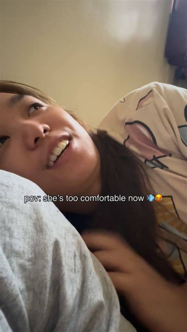 Now she is comfortable in her own skin