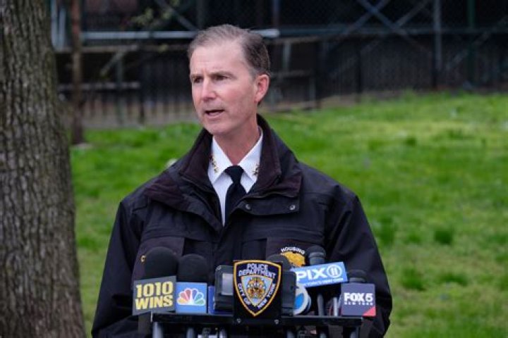 NYPD Housing Chief David Barrere spoke about the dead twins during a press briefing
