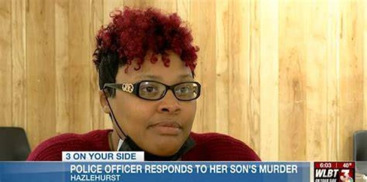 Officer Laquandia Cooley was responding to a report of a shooting when she found her son's body in the middle of the street