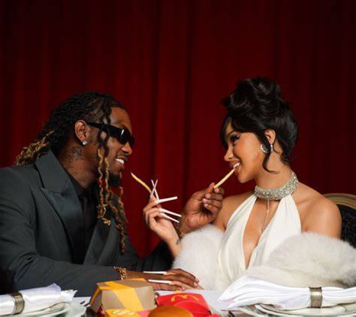 Offset recently gushed about his wife, crediting her with helping him quit lean
