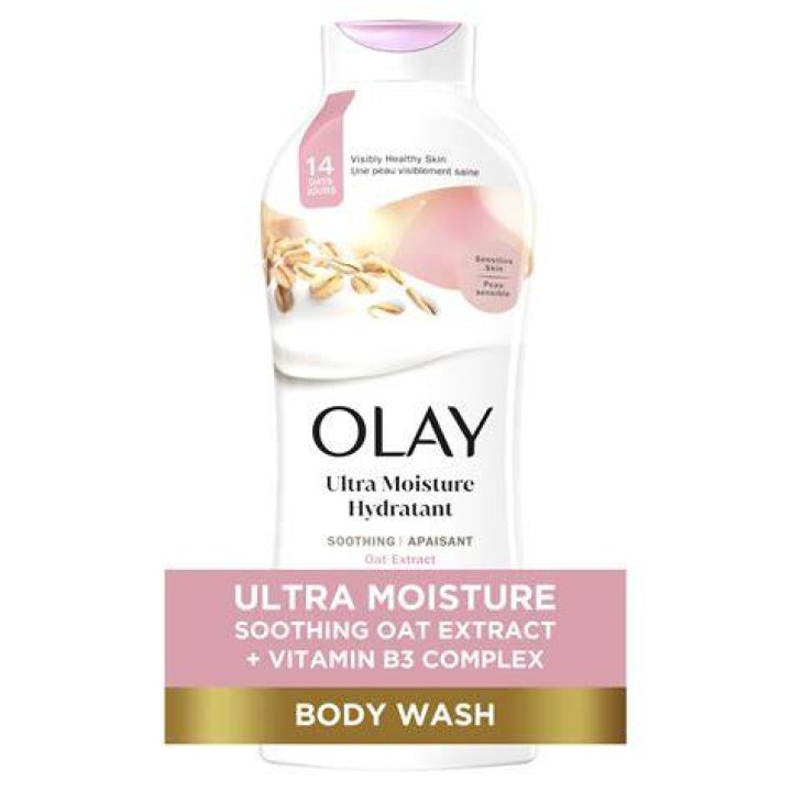 Olay Soothing Body Wash with Vitamin B3 Complex and Oat Extract