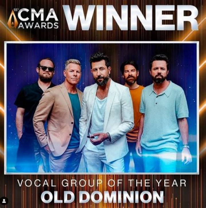 Old Dominion scooped Vocal Group of the Year