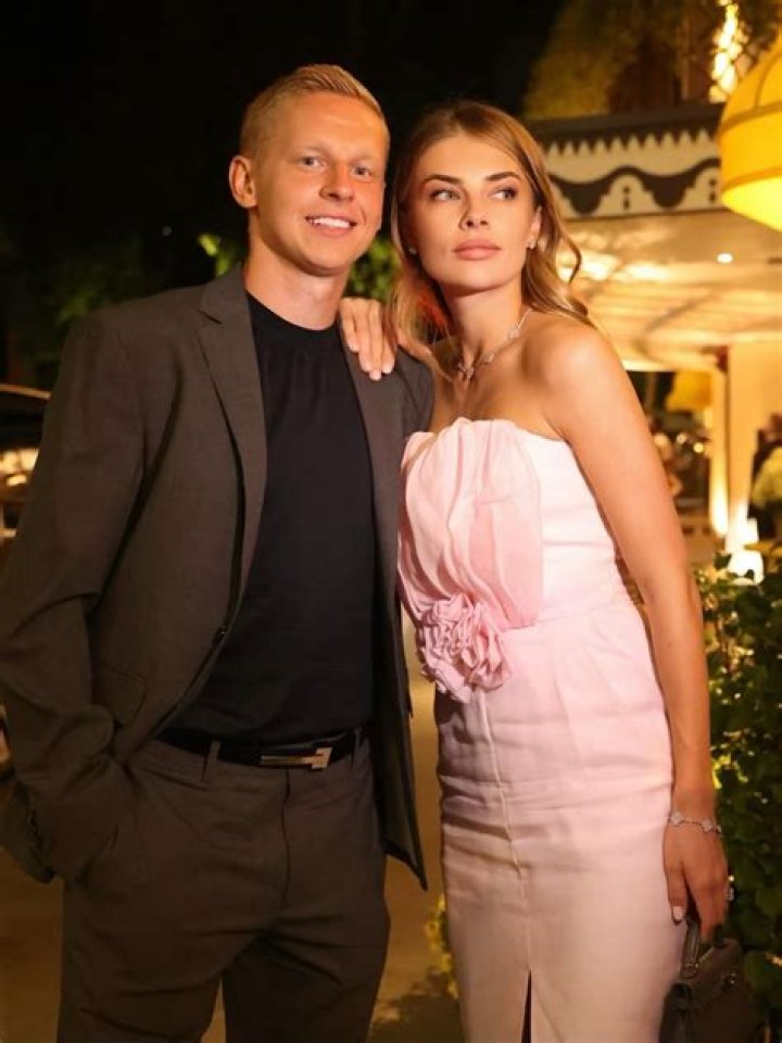 Oleksandr Zinchneko and wife Vlada Zinchenko, top right