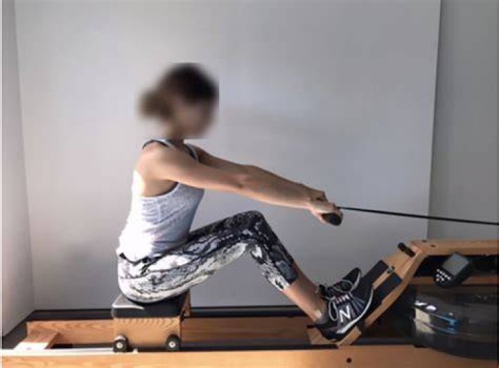 Olivia Jade in her staged rowing photos