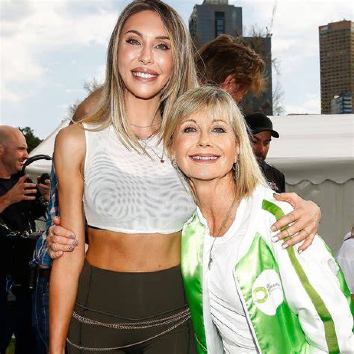 Olivia Newton-John and her first husband, Matt Lattanzi
