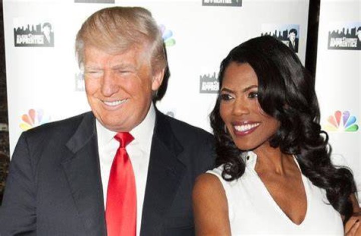 Omarosa Manigault and Donald Trump