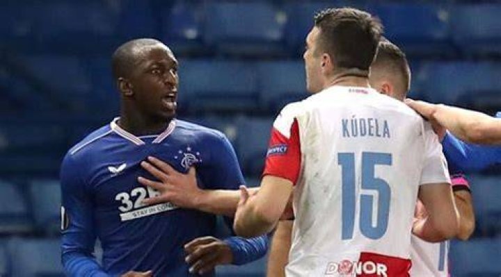 Ondrej Kudela was banned for TEN games for words said to Rangers' Glen Kamara