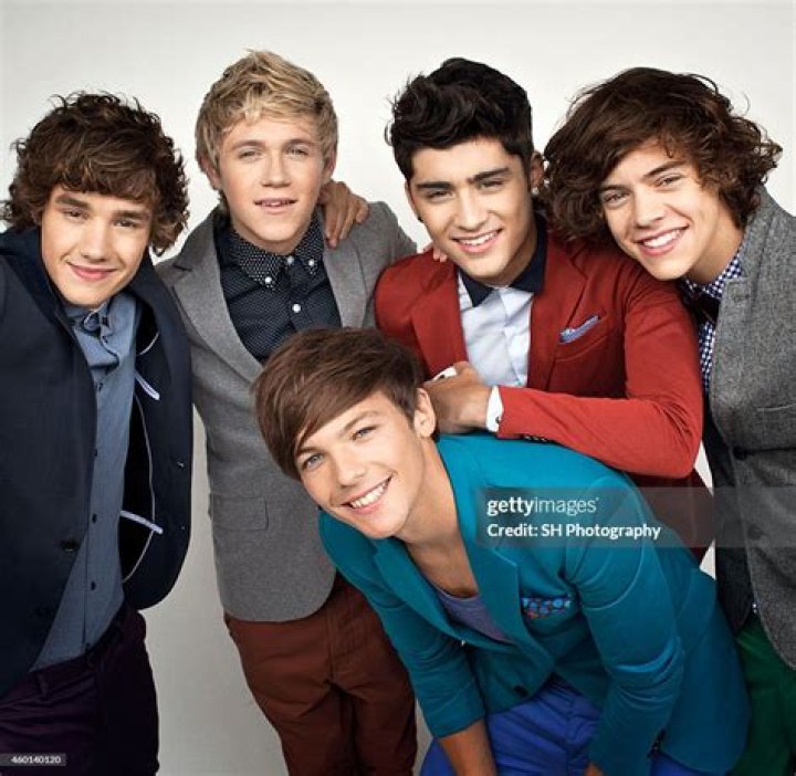 One Direction pictured in 2010