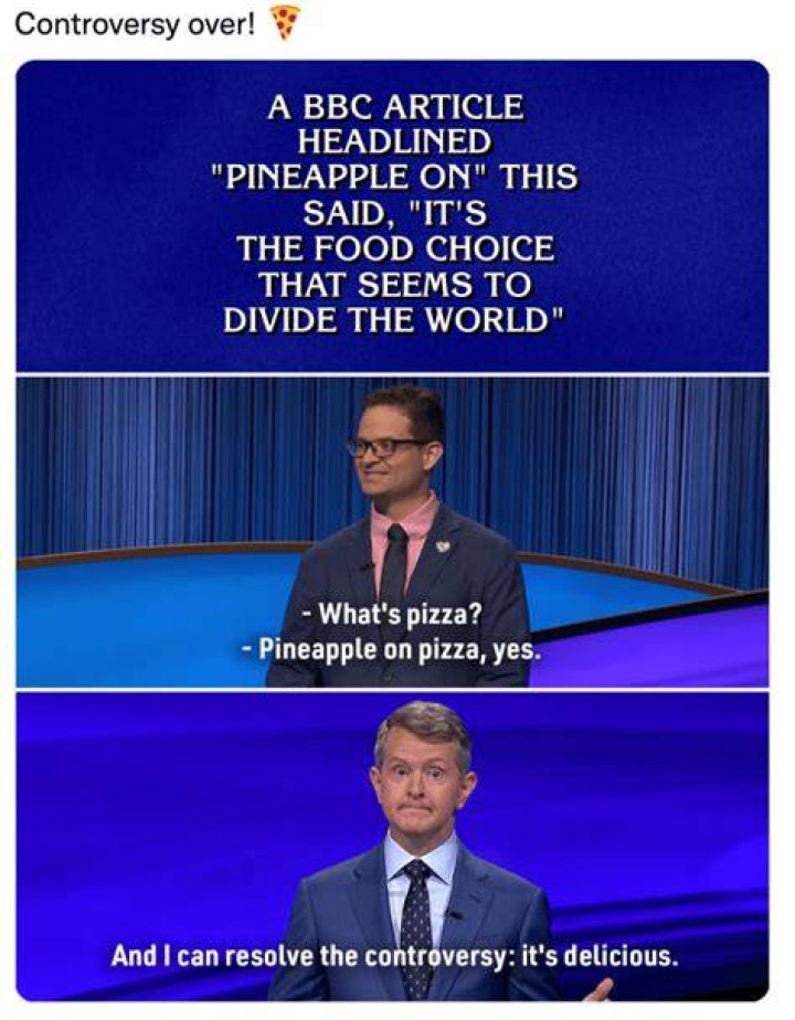 One fan of hundreds fumed: 'Pineapple and ham do not in any way belong on pizza, not even in Hawaii'