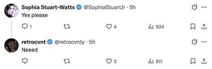 One fan tweeted: 'Did she say TORT? WTF?'