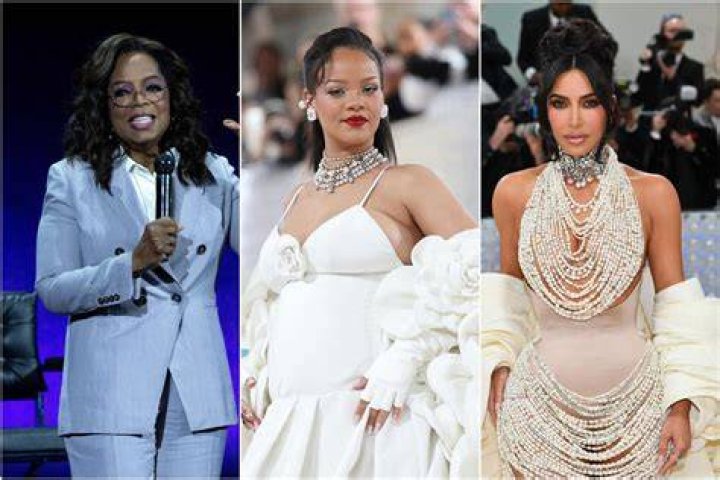 Oprah Winfrey and Rihanna at her hometown, Barbados