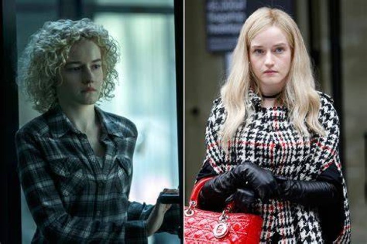 Ozark star Julia Garner stunned in a sheer silver dress with an embellished bodysuit beneath