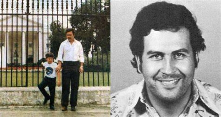 Pablo with his young son, Juan, who was born when Victoria was still at school