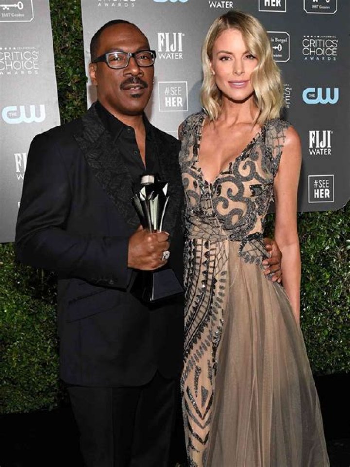 Paige Butcher and Eddie Murphy arrive at the 20th Annual Hollywood Film Awards on November 6, 2016 in Los Angeles, California.