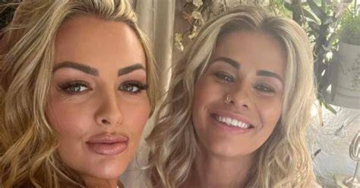 Paige posed with ex-WWE superstar Mandy Rose with revealing outfits
