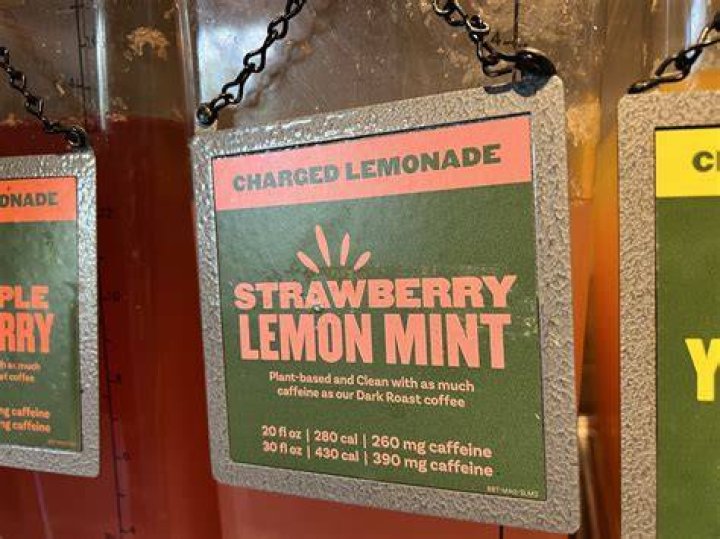 Panera Bread’s Charged Lemonades have a high amount of caffeine