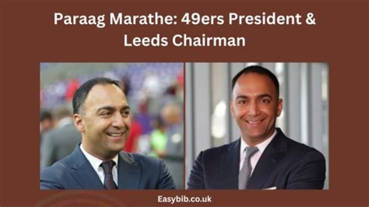 Paraag Marathe is the new chairman of Leeds