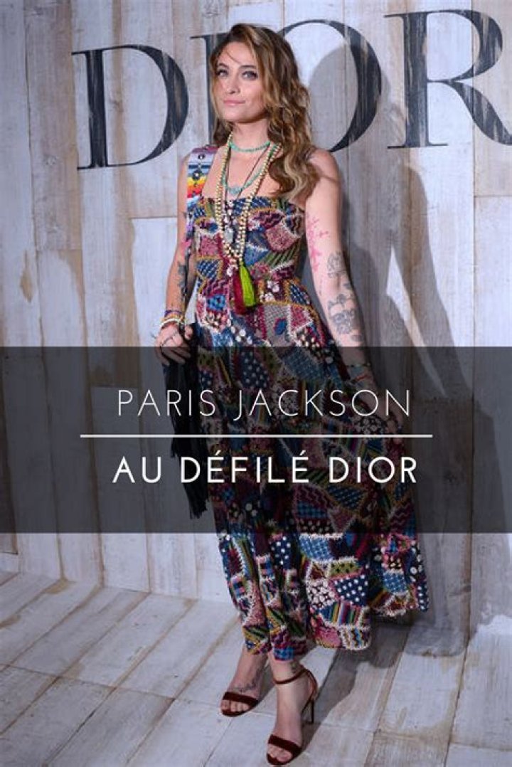Paris Jackson attends the Dior Homme Menswear Fall/Winter 2017-2018 show as part of Paris Fashion Week on January 21, 2017 in Paris, France.