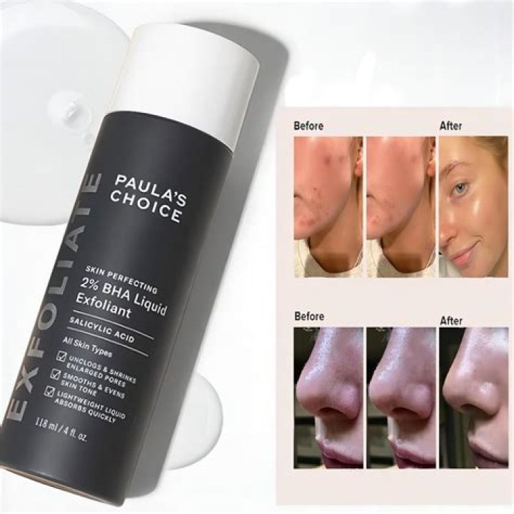 Paulas Choice--SKIN PERFECTING 2% BHA Liquid Salicylic Acid Exfoliant--Facial Exfoliant for Blackheads, Enlarged Pores, Wrinkles & Fine Lines, 4 oz Bottle