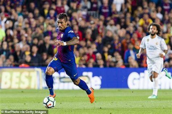 Paulinho scored nine times for Barcelona