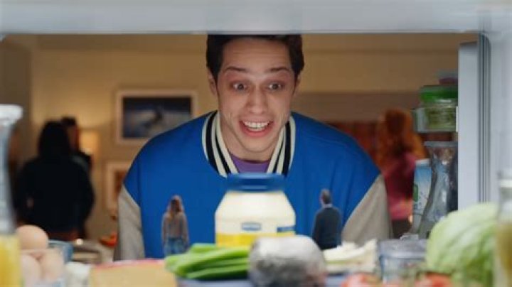Pete Davidson Eats a Jon Hamm and Brie Larson Sandwich In Hellmann's Super Bowl Commercial
