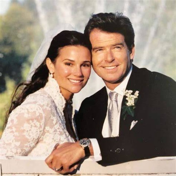 Pierce Brosnan with his wife Keely, whose birthday is today