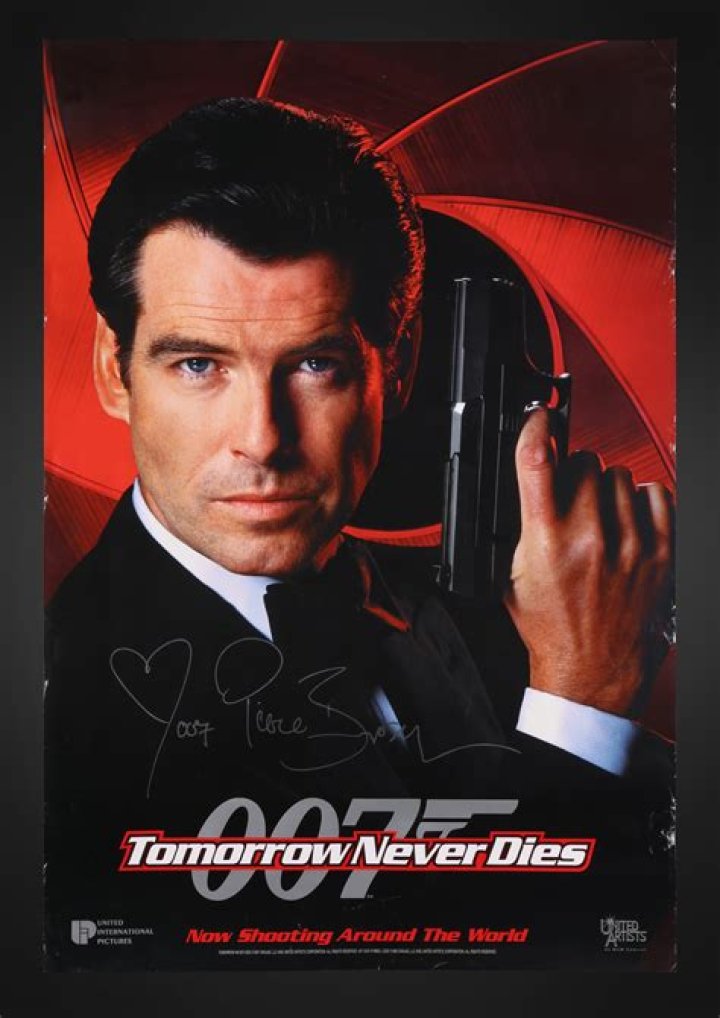 Pierce, seen here in Tomorrow Never Dies, revived the Bond franchise