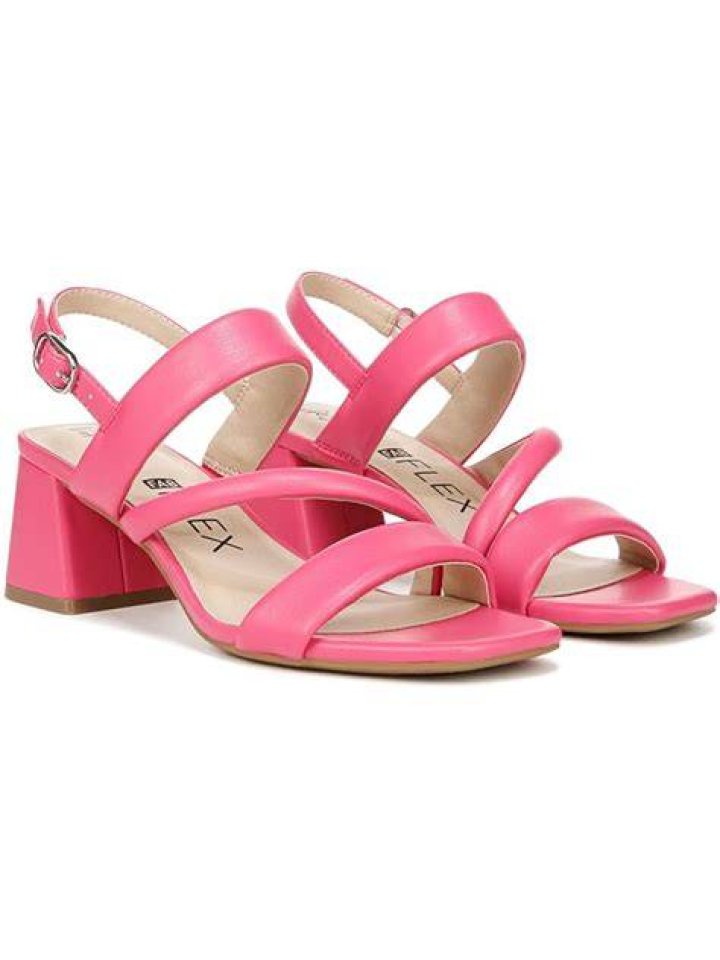 pink sandals