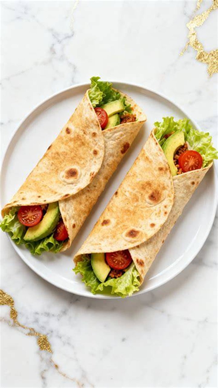 Place the wraps in the air fryer at 200