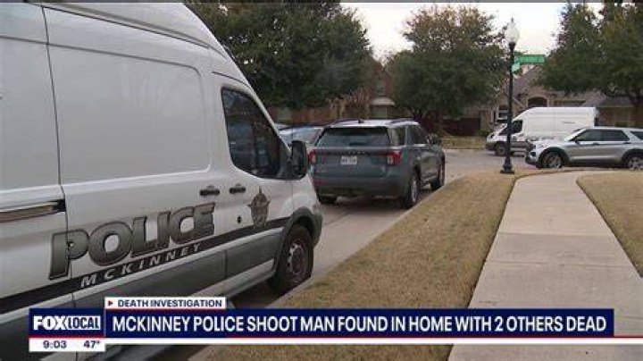 Police found an armed suspect barricaded inside a car and a shootout erupted, local media reported