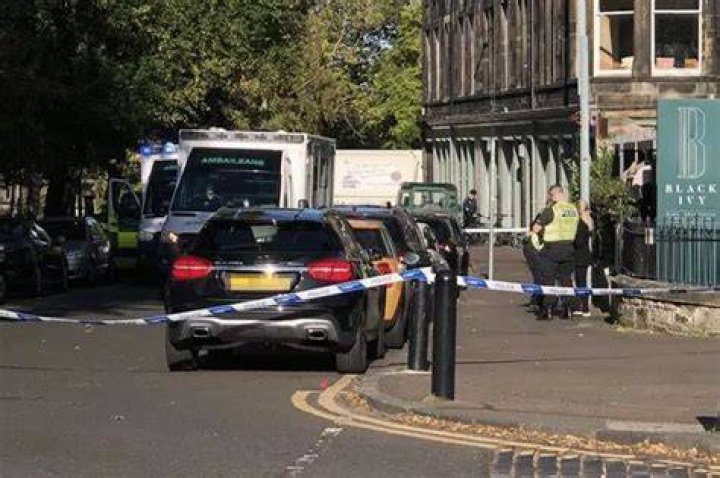 Police have cordoned off a walkway in Reading after a Duane's body was found