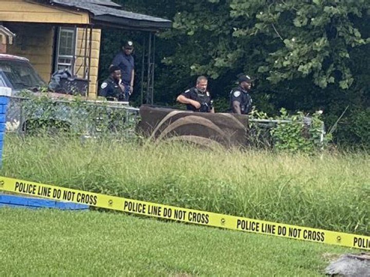 Police responded to a shooting on West Bergh Street in the Hudson section of Plains Township, Pennsylvania