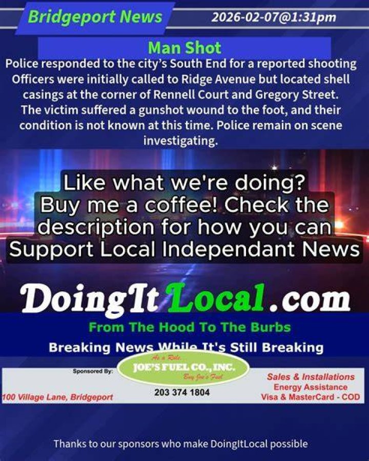 Police responded to reports of a man allegedly shooting random people on Facebook Live