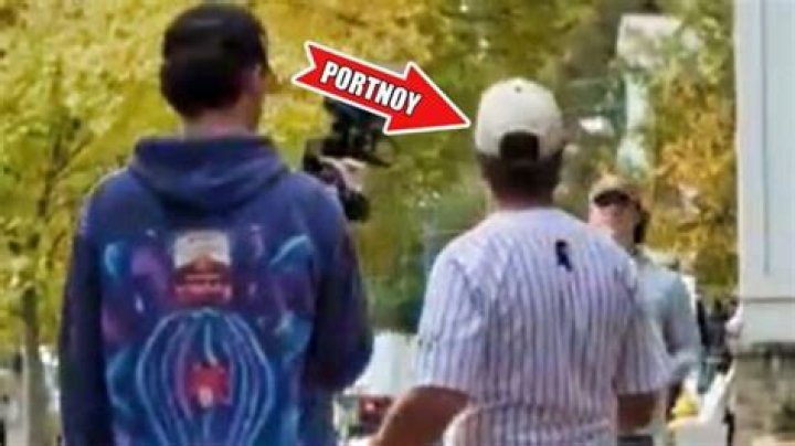 Portnoy speaking during a taping of a Barstool Sports podcast