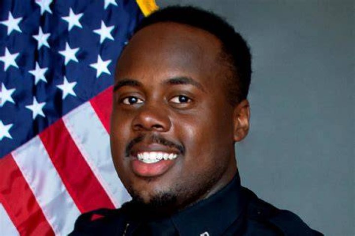 Portrait photo of Tagarrius Bean when he was a police officer