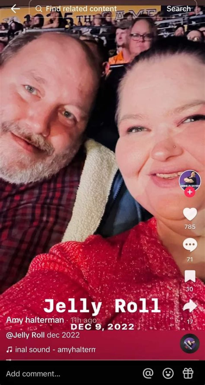 Posted on TikTok, Amy showed off her slimming figure in a plunging tank top