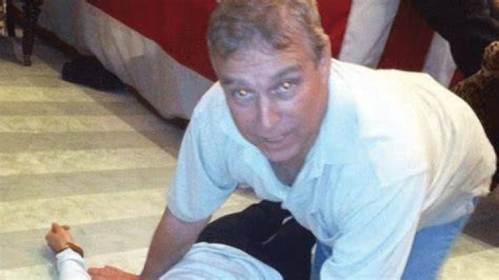 Prince Andrew is seen for the first time after being forced to step down from royal duties