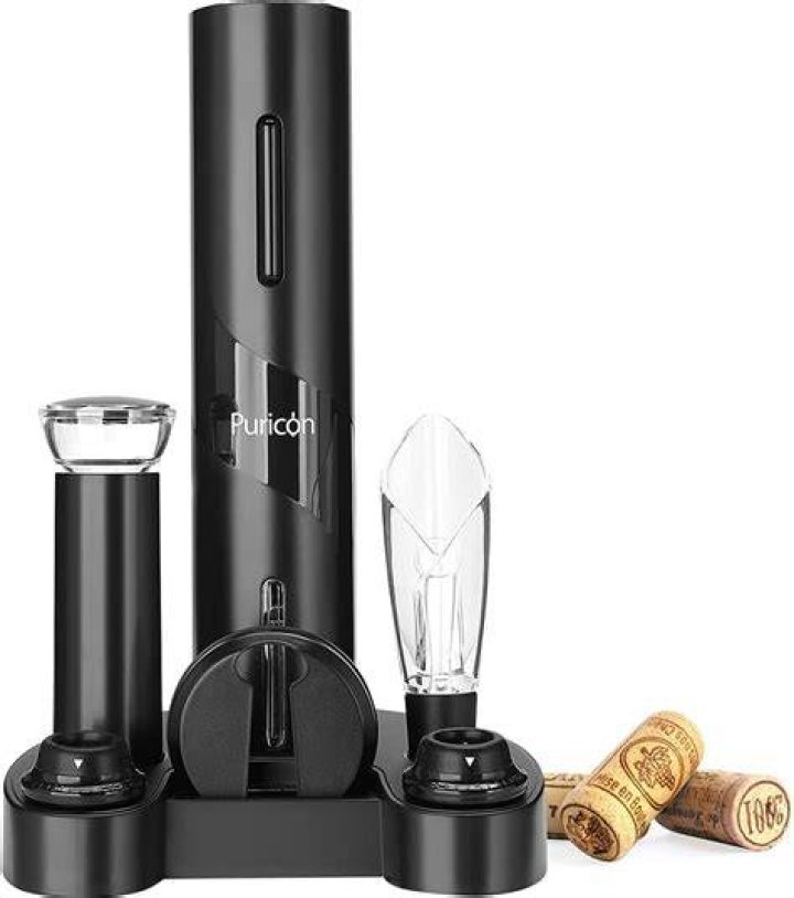 Puricon Electric Wine Opener Set