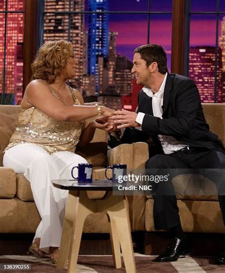 Queen Latifah - pictured with actor Tory Kittles - had a 'great relationship' with Kristina, her uncle told The U.S. Sun
