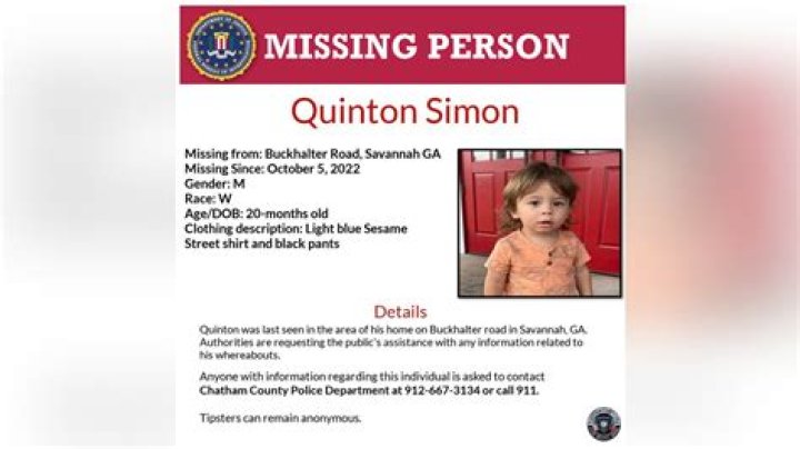 Quinton Simon was reported missing on October 5th. Over a month later, his remains were found in a landfill